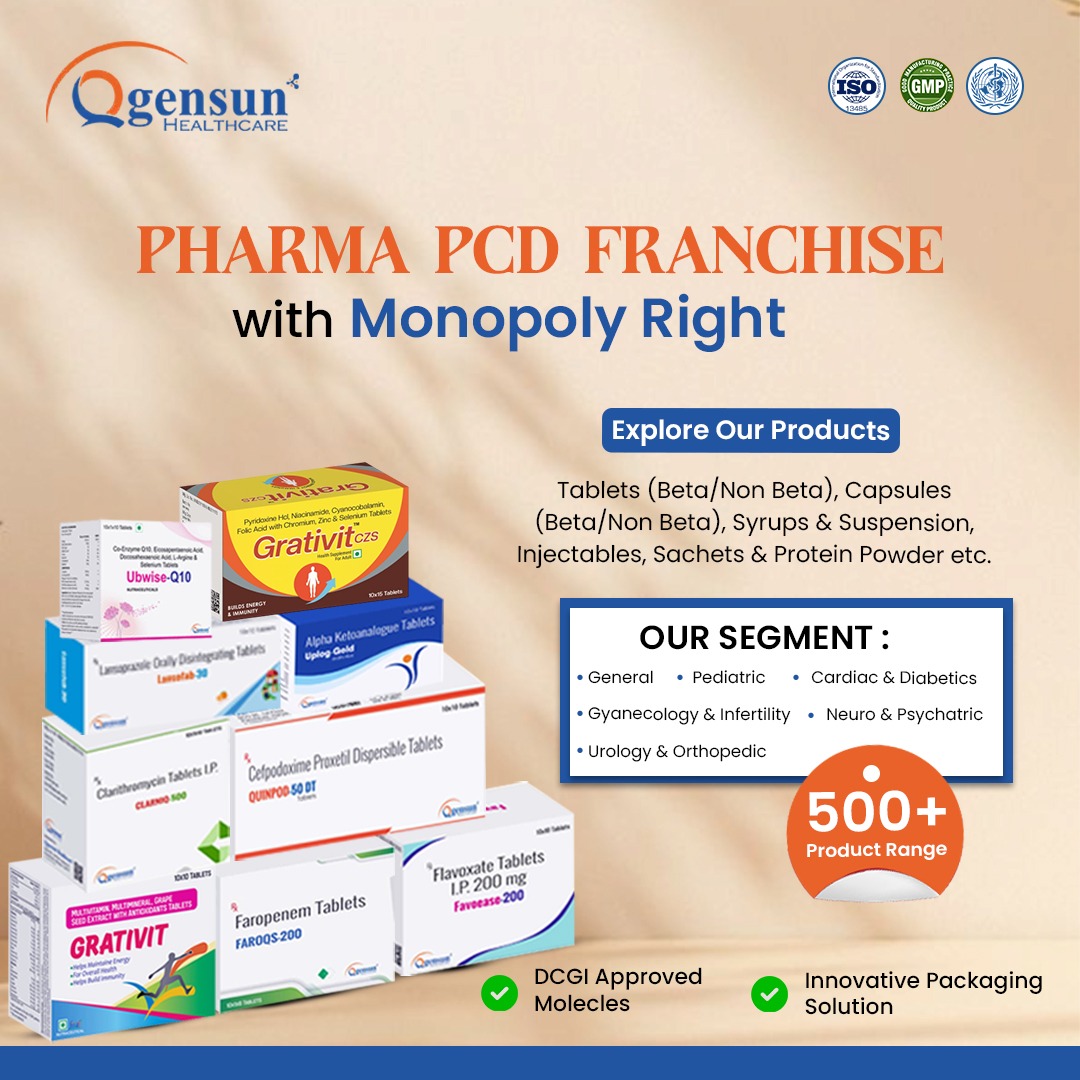 Qgensun Healthcare Pharma Franchise